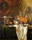 Still Life with Chafing Dish by Willem Kalf